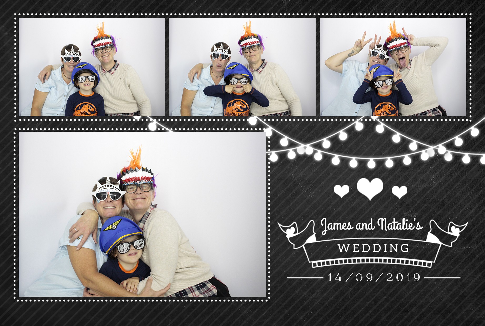 James and Natalie’s Wedding | View more photos from the event at gallery.myphotoboothexperience.co.uk/u/MyPhotoBoothExperienceLtd/James-and-Natalie’s-Wedding